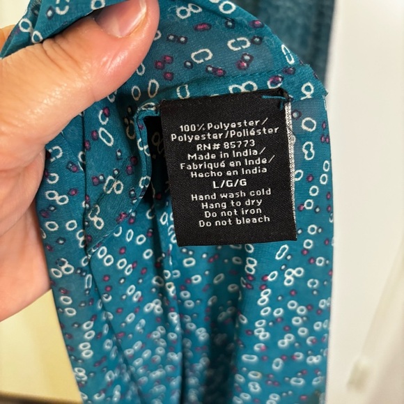 O'Neill Sheer Blue Maxi Sundress - Picture 16 of 16